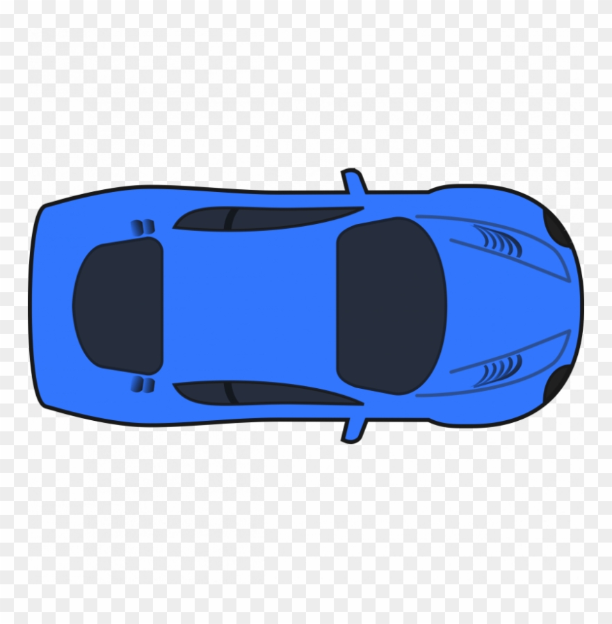 Nascar Clipart Side View - Car Clipart Top View - Png Download