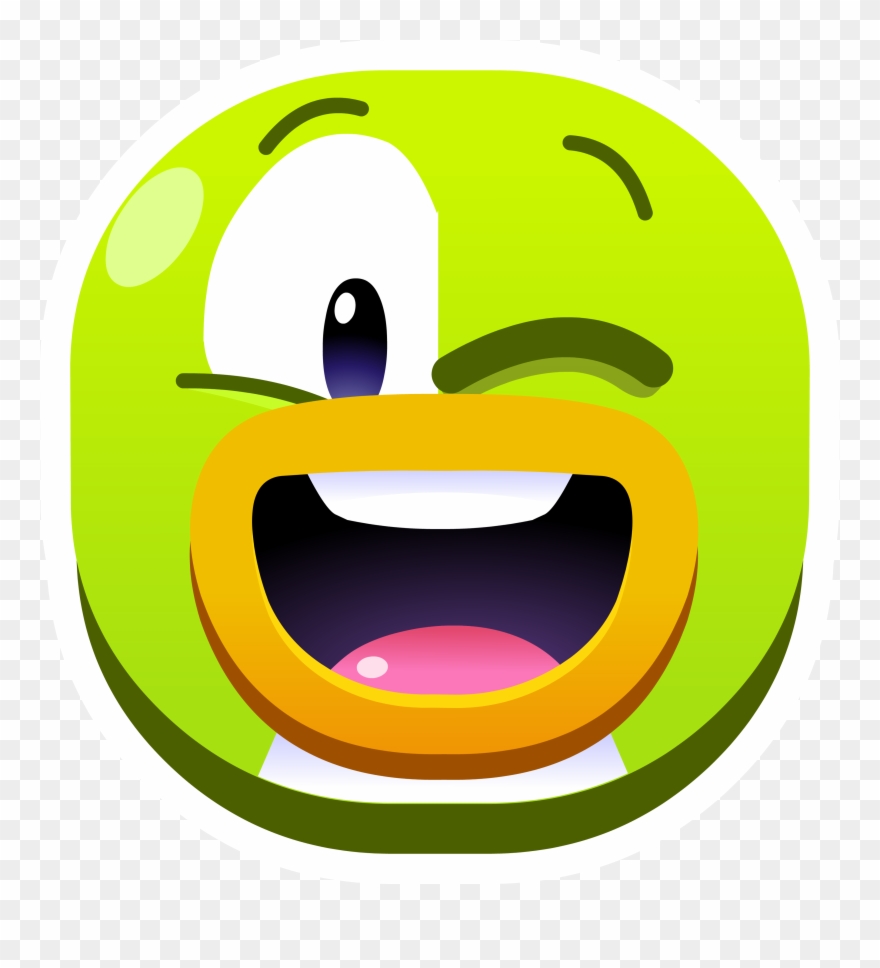 Penguin Emoji Png - Club Penguin Island Emojis Clipart