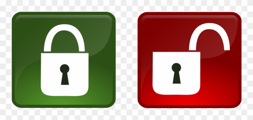 Free Clipart Popular 1001freedownloads Com Clothing - Lock Unlock Icon Free - Png Download