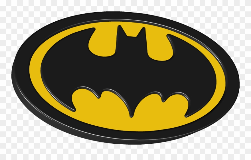 Best Batman Logo - Batman Logo 3d Png Clipart