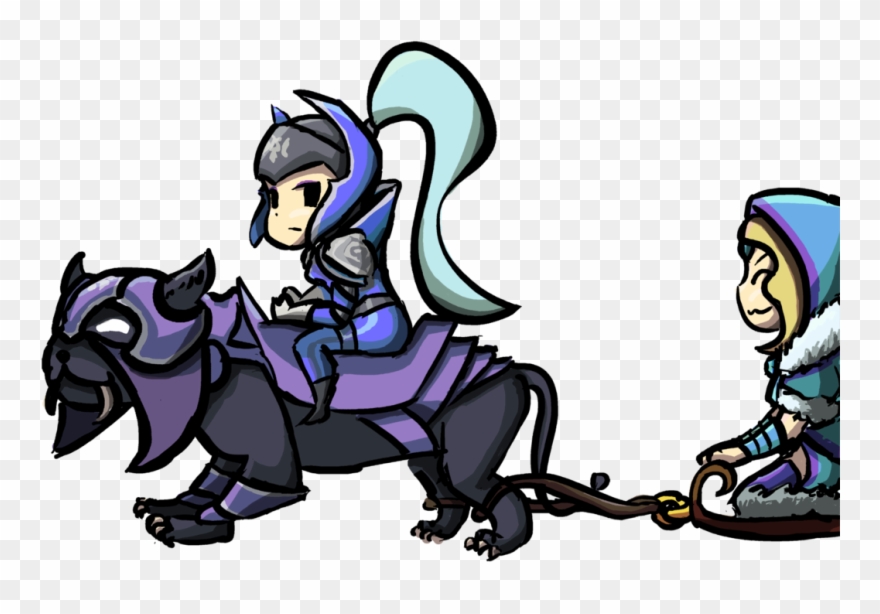 291kib, - Луна Арт Дота 2 Clipart