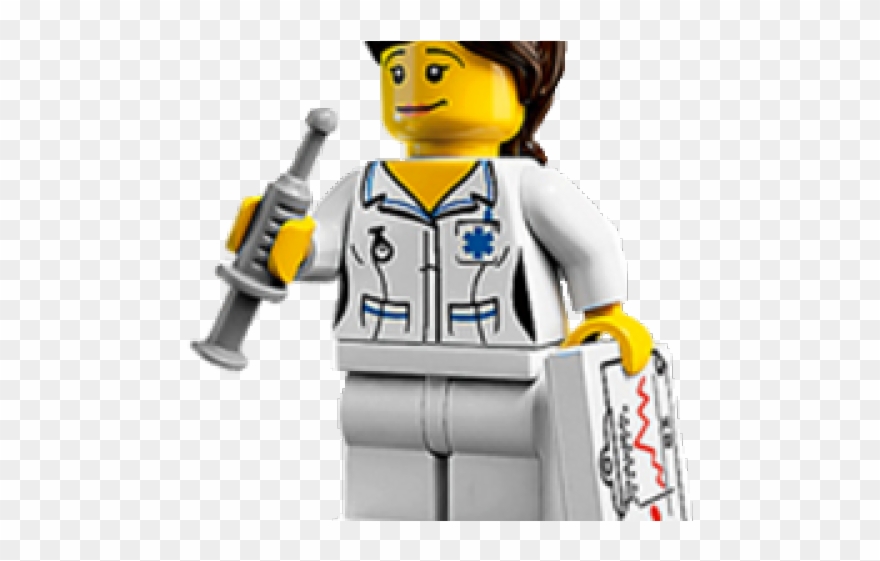 Lego Clipart Nurse - Lego Nurse Minifigure - Png Download
