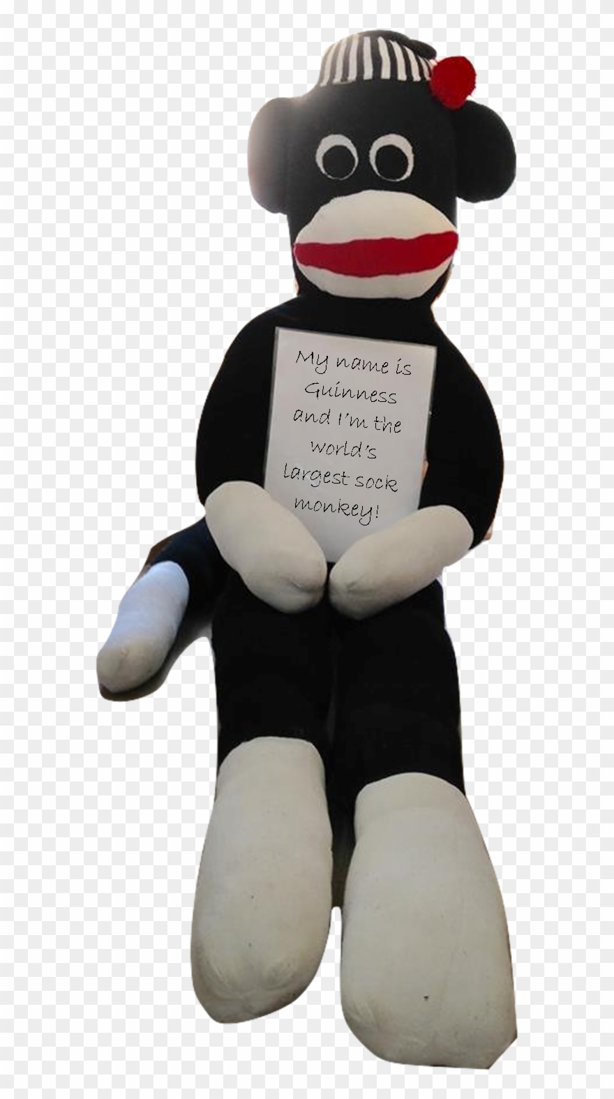 Sm Awareness Month Is Here - Biggest Sock Monkey In The World Clipart