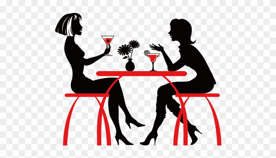 Jpg Transparent Library Silhouette At Getdrawings Com - People Drinking Coffee Vector Clipart