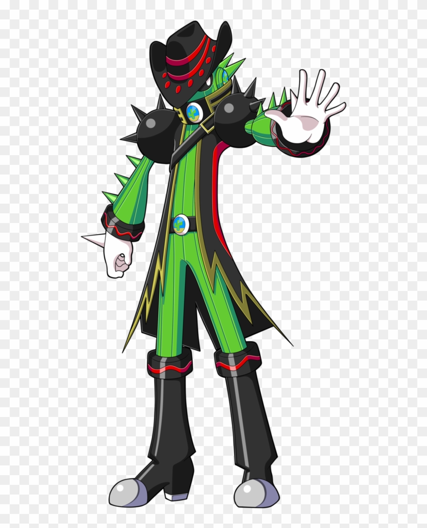 Cactus Man - Mega Man Battle Network Clipart