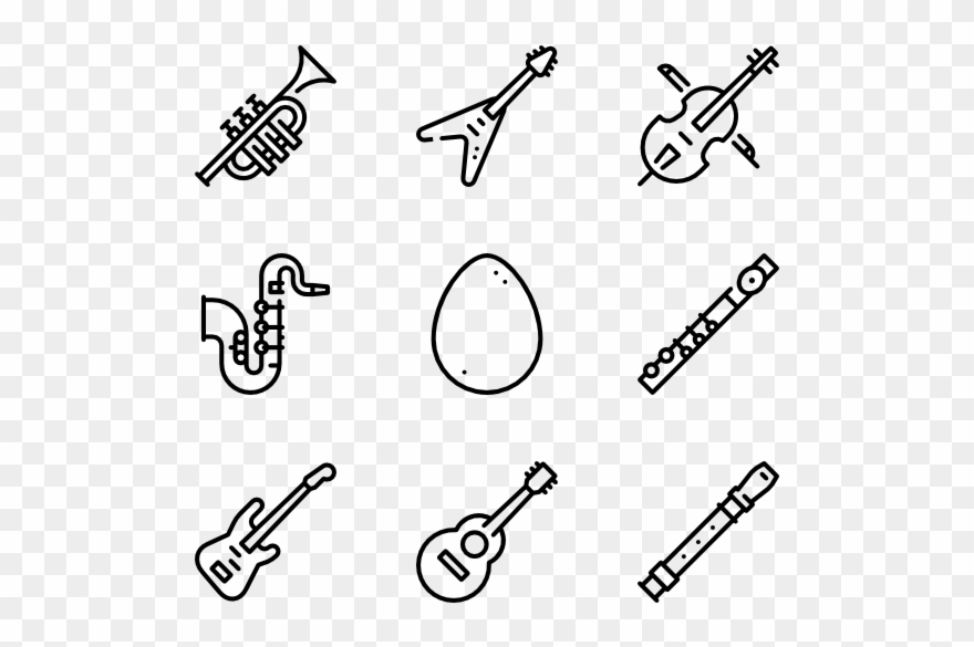 Musical Instruments - Musical Instrument Clipart