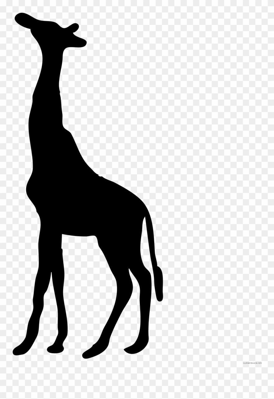 Page Of Clipartblack Com Animal Free Images - Giraffe Silhouette - Png Download