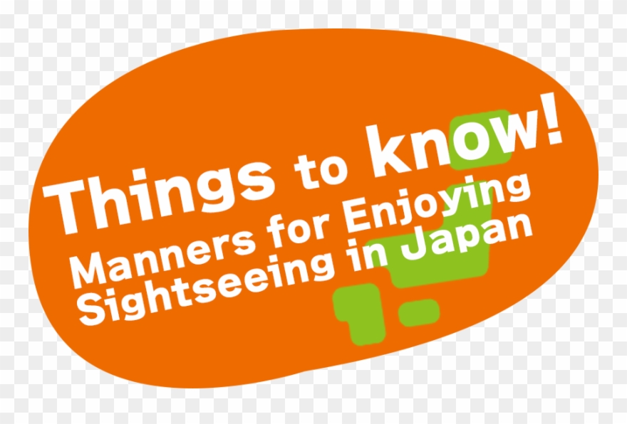 Things To Know Manners For Enjoying Sightseeing In - Japan Clipart