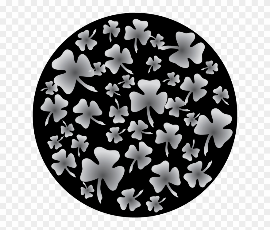 Shamrock Breakup - Forest Gobo Clipart