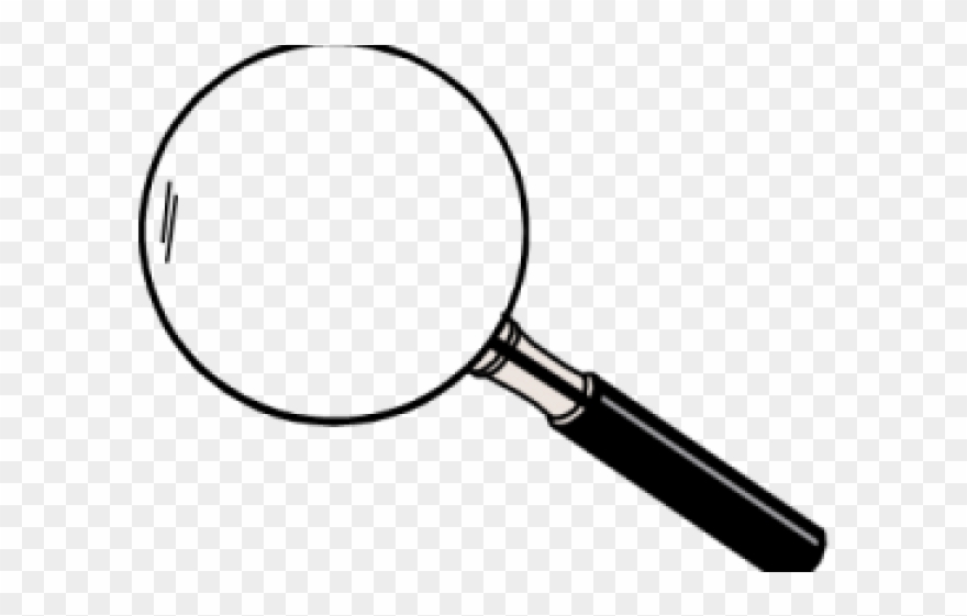 Magnifying Clipart Transparent Background - Transparent Background Magnifying Glass Clipart - Png Download