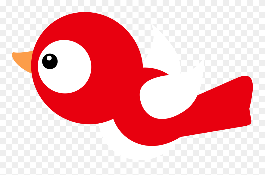 Say Hello - Passarinho Branca De Neve Cute Png Clipart