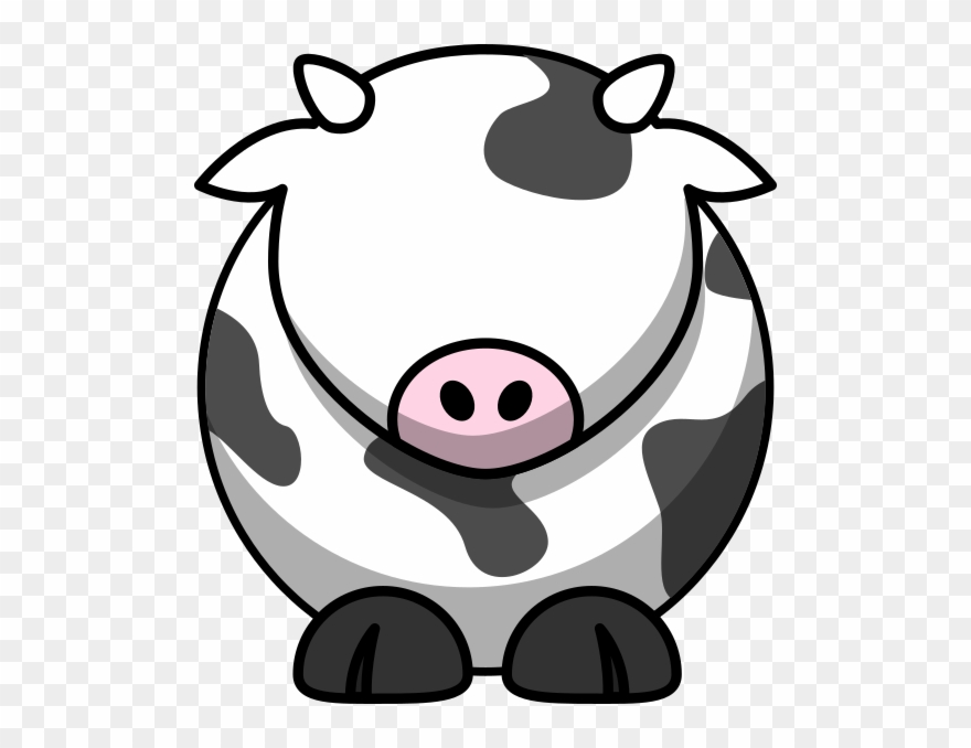 Cow With No Eyes Clipart