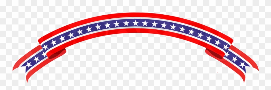 Patriotic Banner Png - Vector Graphics Clipart