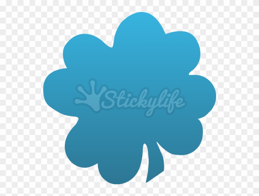 4-leaf Clover Decal - Illustration Clipart