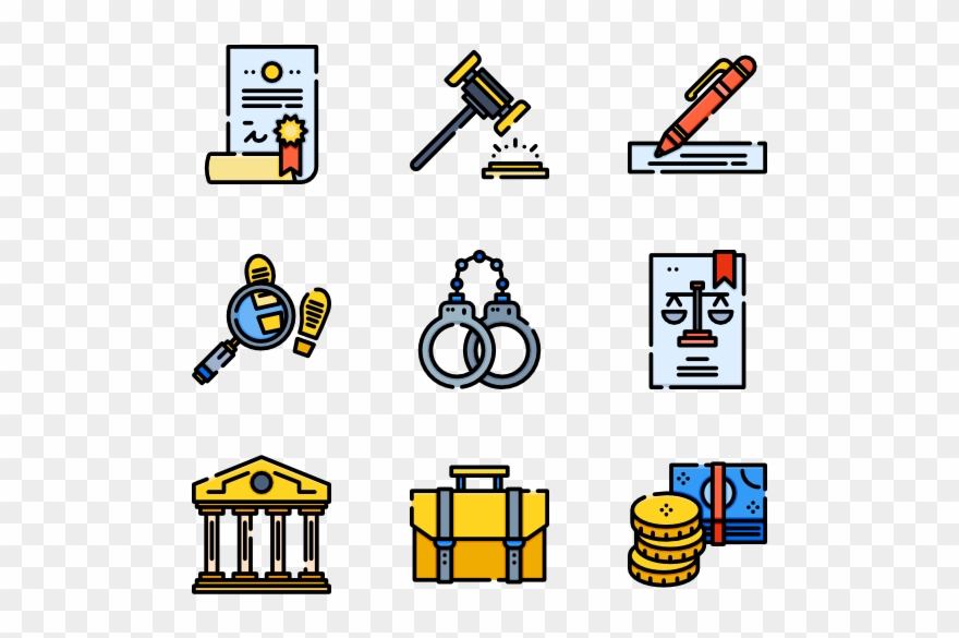 Law And Justice - Travelling Icon Png Clipart