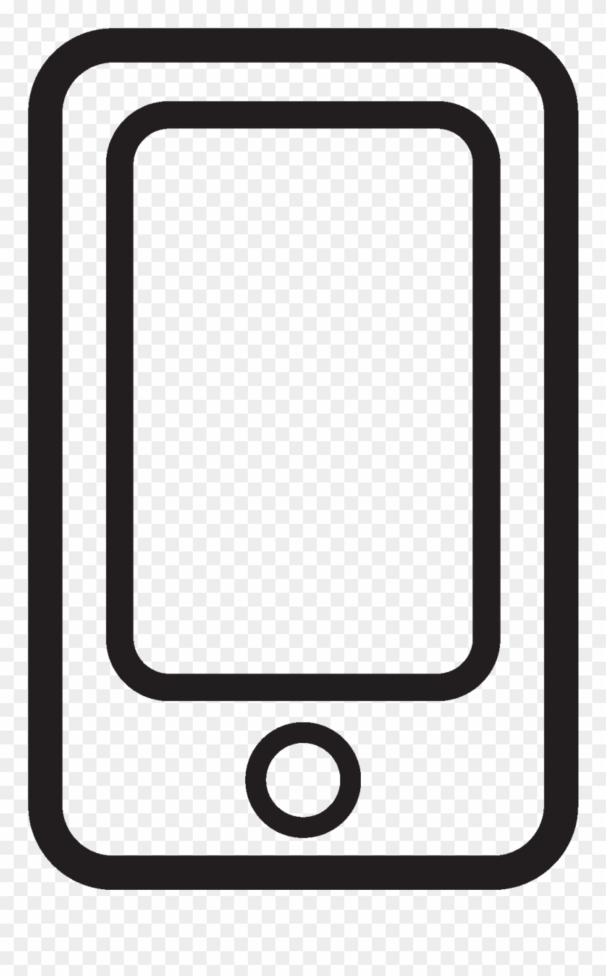 Opens A New Window - Mobile Phone Clipart