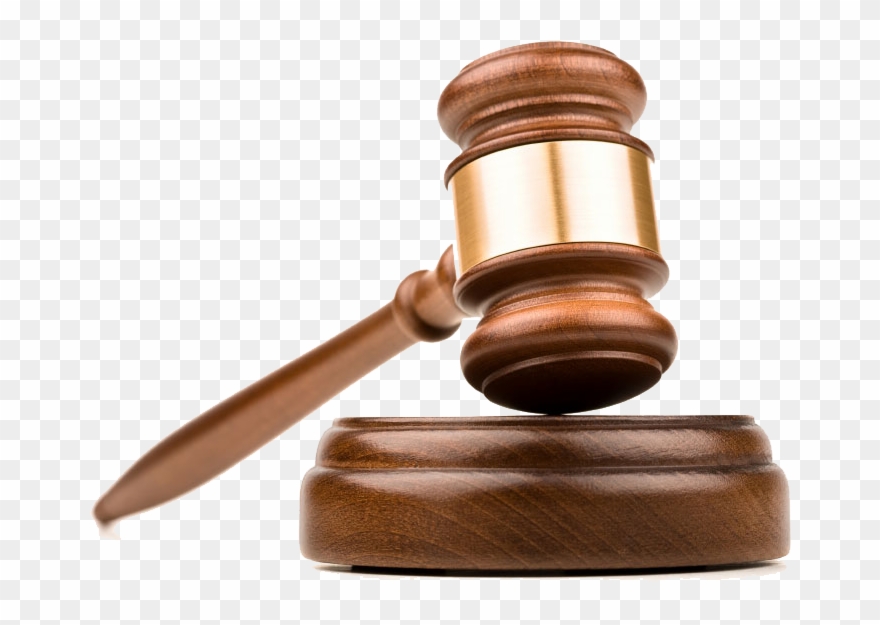 Gavel - Court Hammer Png Clipart
