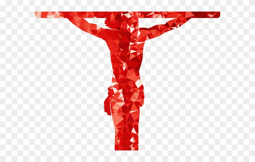 Cross Clipart Crucifix - Red Crucifix - Png Download