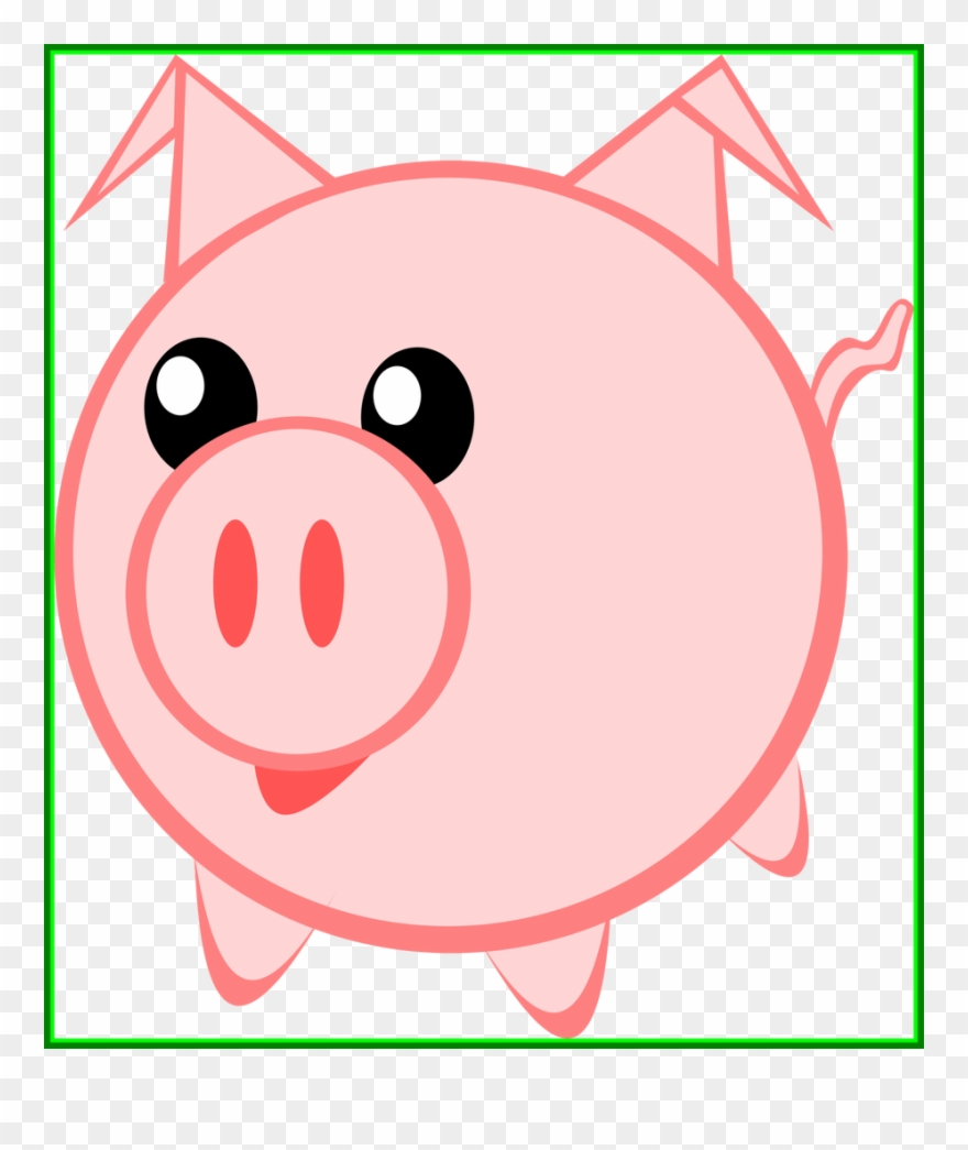 Pig Clipart Skeleton - Pig Cute Clipart - Png Download