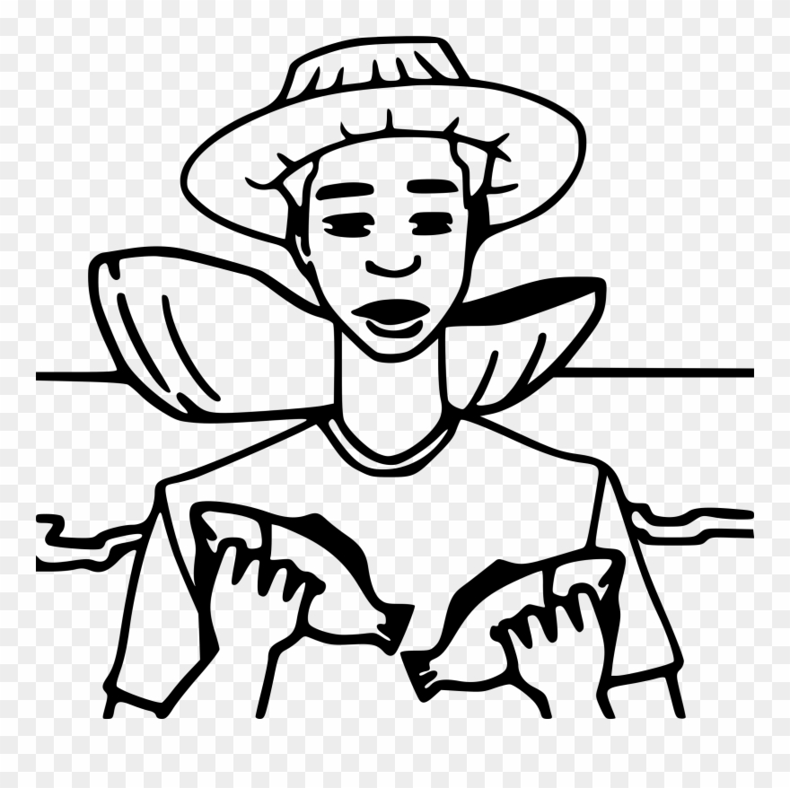 Big Image - Line Art Clipart