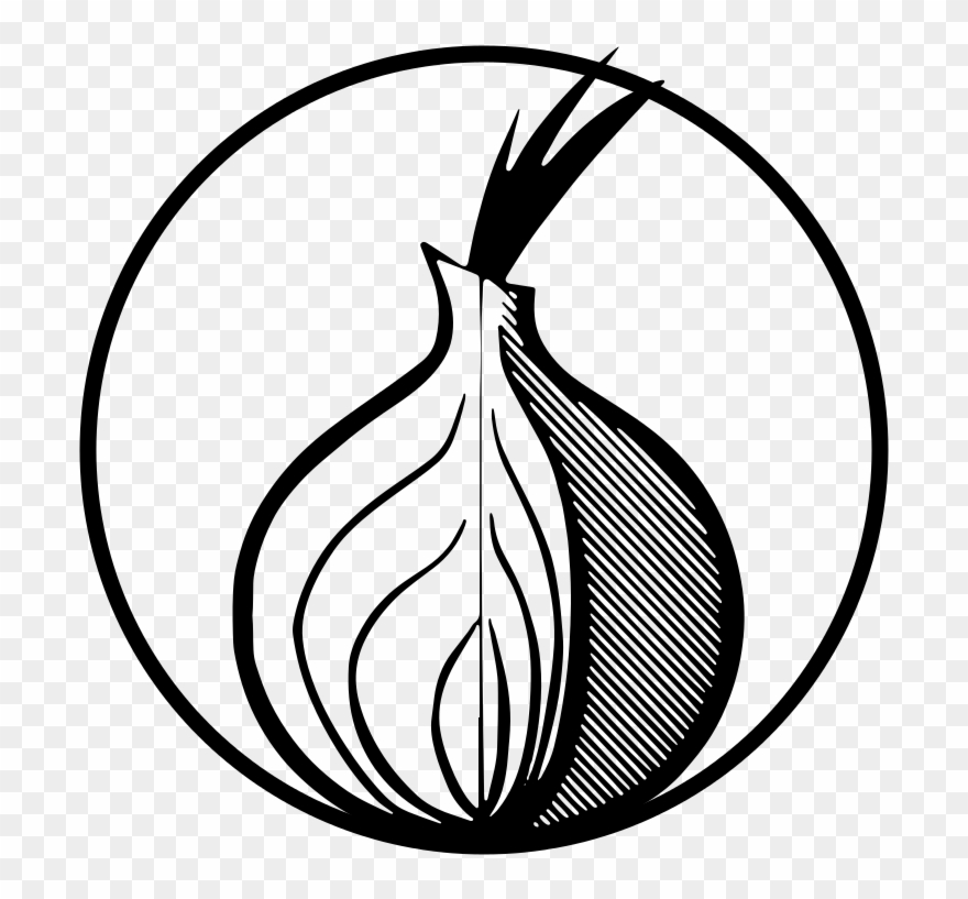 Orbot Logo Black White - Tor Onion Logo Black White Clipart