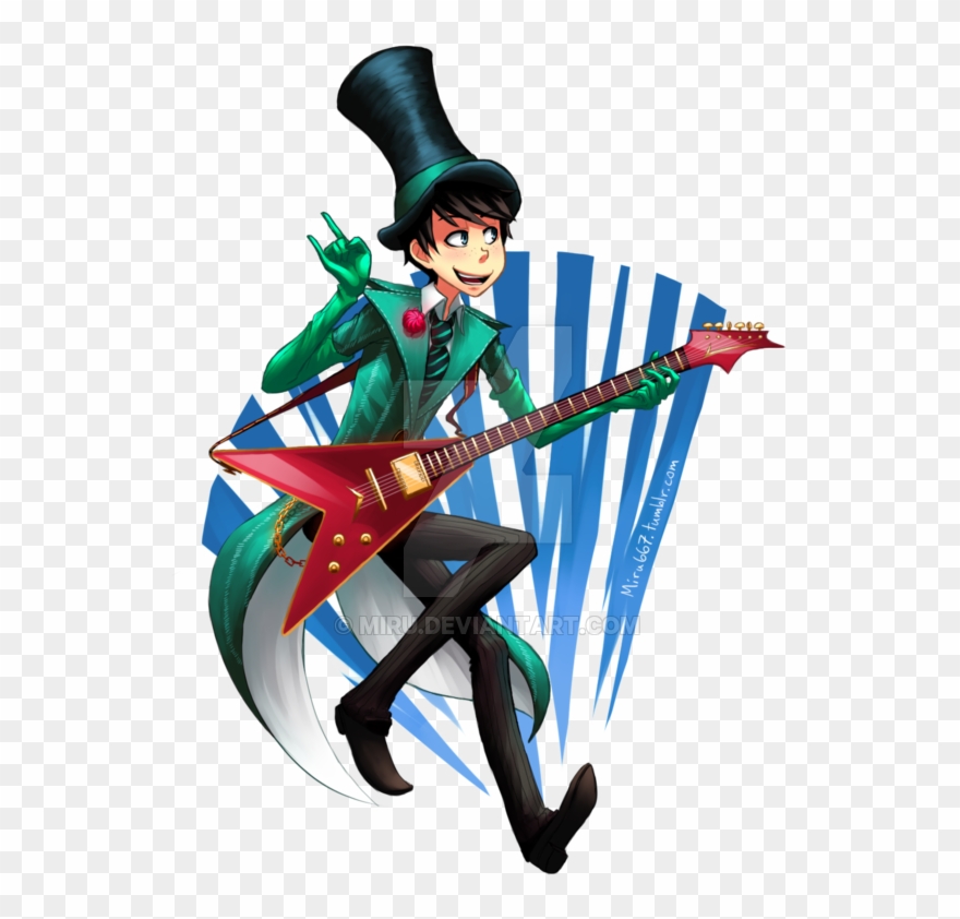 Rock And Roll By Miru On Deviantart - Once Ler Guitar Clipart