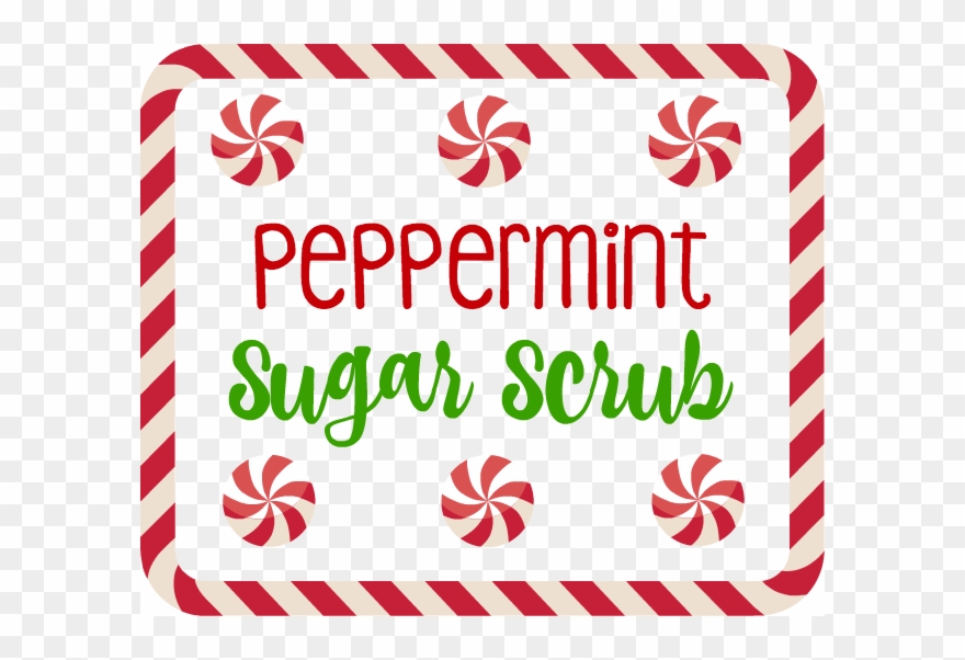 Peppermint Sugar Scrub Peppermint Sugar Scrubs, Body - Christmas Gift Young Living Clipart