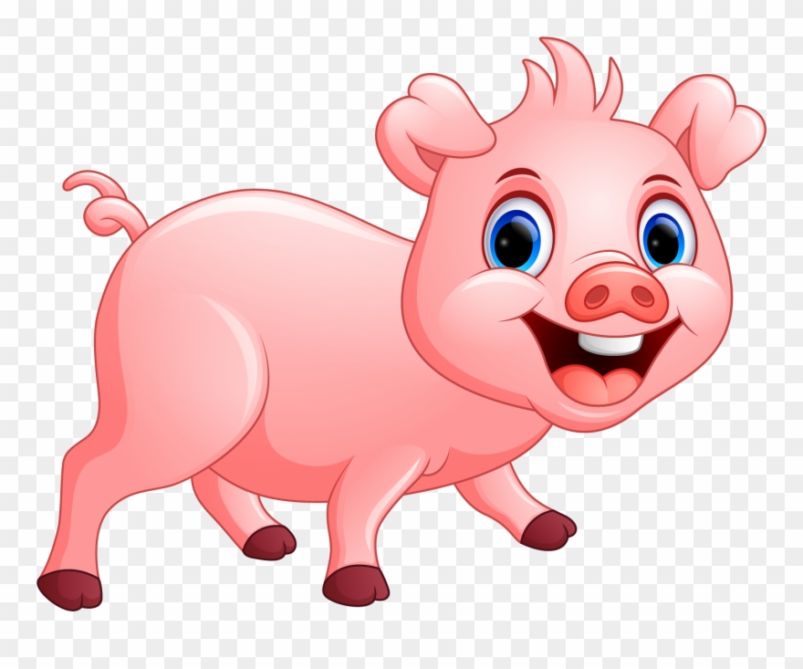 Domestic Pikachu Cartoon Illustration - Lechones Animados Clipart