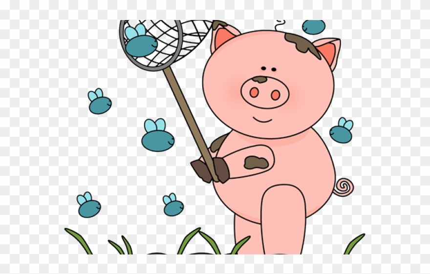 Mud Clipart Cute Pig - Clip Art - Png Download