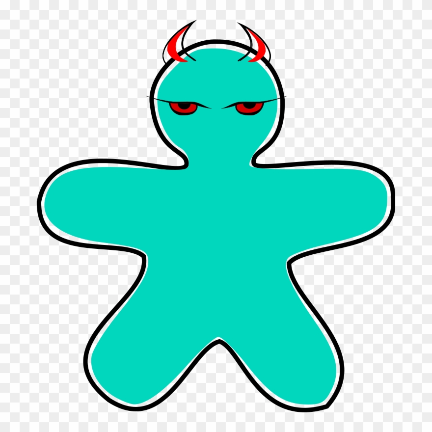 Computer Icons Download Gingerbread Man Smiley - Clip Art - Png Download