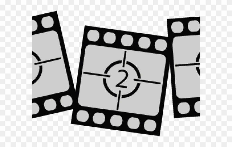 Movie Clipart Film Strip - Film - Png Download