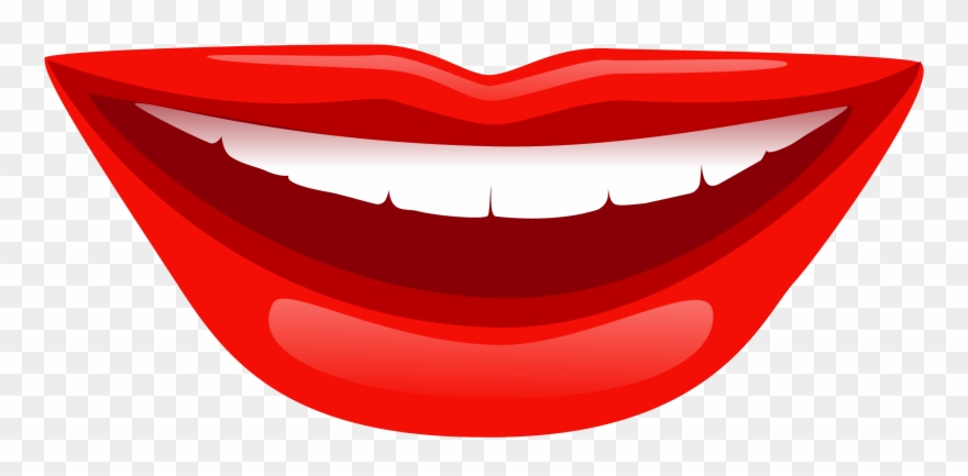 Kiss - Lips Vector Png Clipart