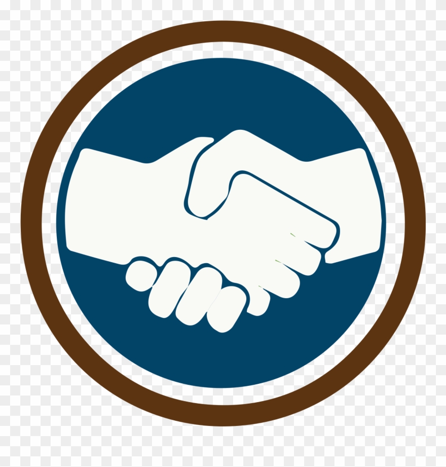 File Logo Svg Wikimedia Commons Open - Handshake Logo Clipart