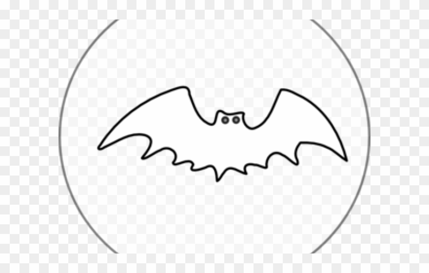 Moon Clipart Bat - Portable Network Graphics - Png Download