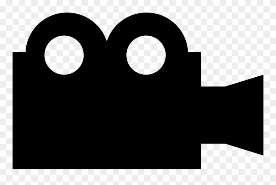 Movie Camera Comments - Circle Clipart