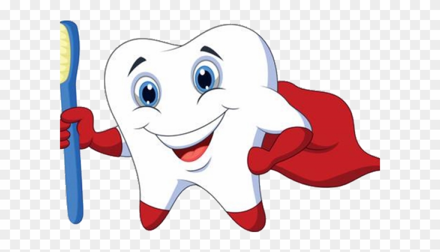 Banner Brushing X Carwad Net - Teeth Cartoon Clipart