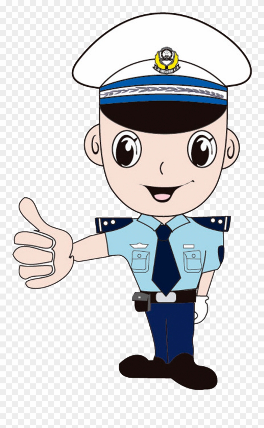 Vector Library Download Thumb Signal Gesture A Policeman - Thumb Clipart