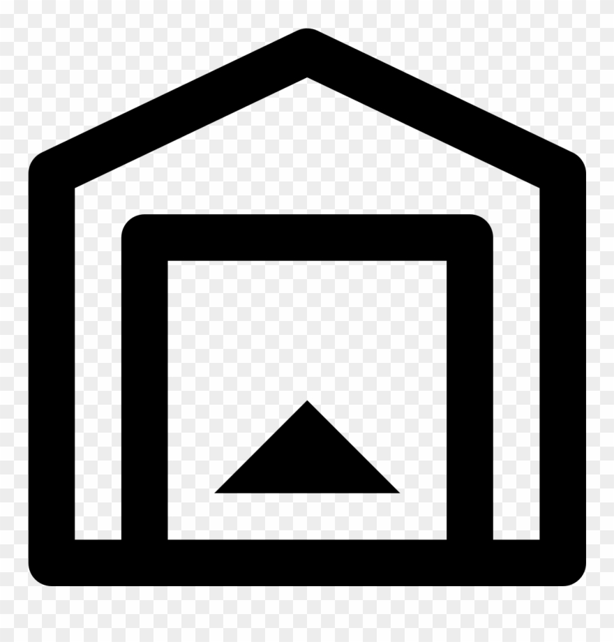 Clipart Door Puerta - Garage Icon Png Transparent Png
