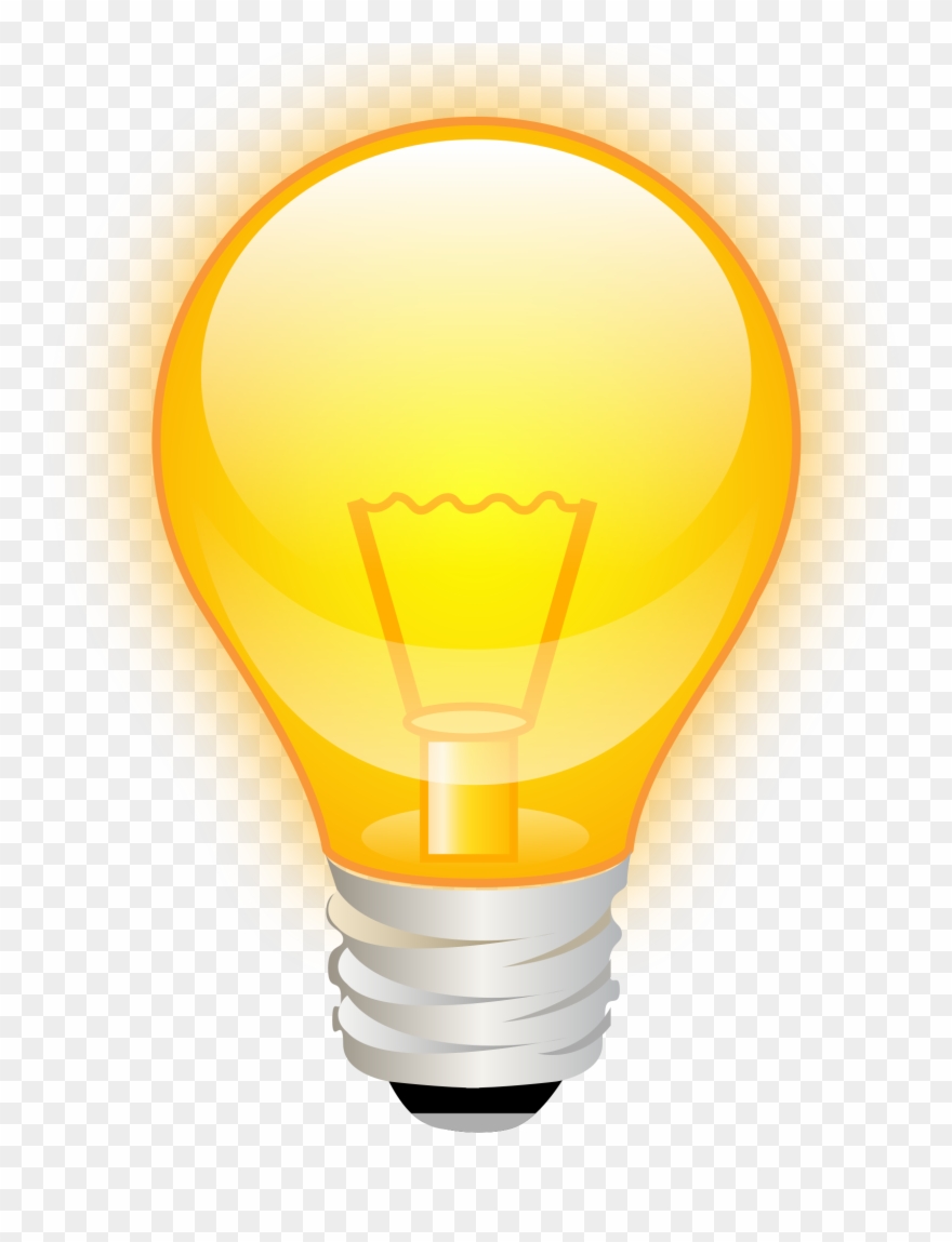 Light Bulb Clipart File - Light Bulb - Png Download