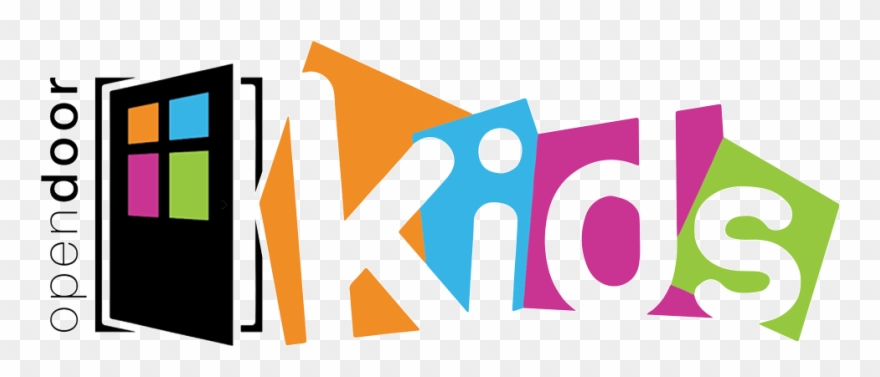 Kids Ministry At Open Door Church - Kids Logo Clipart