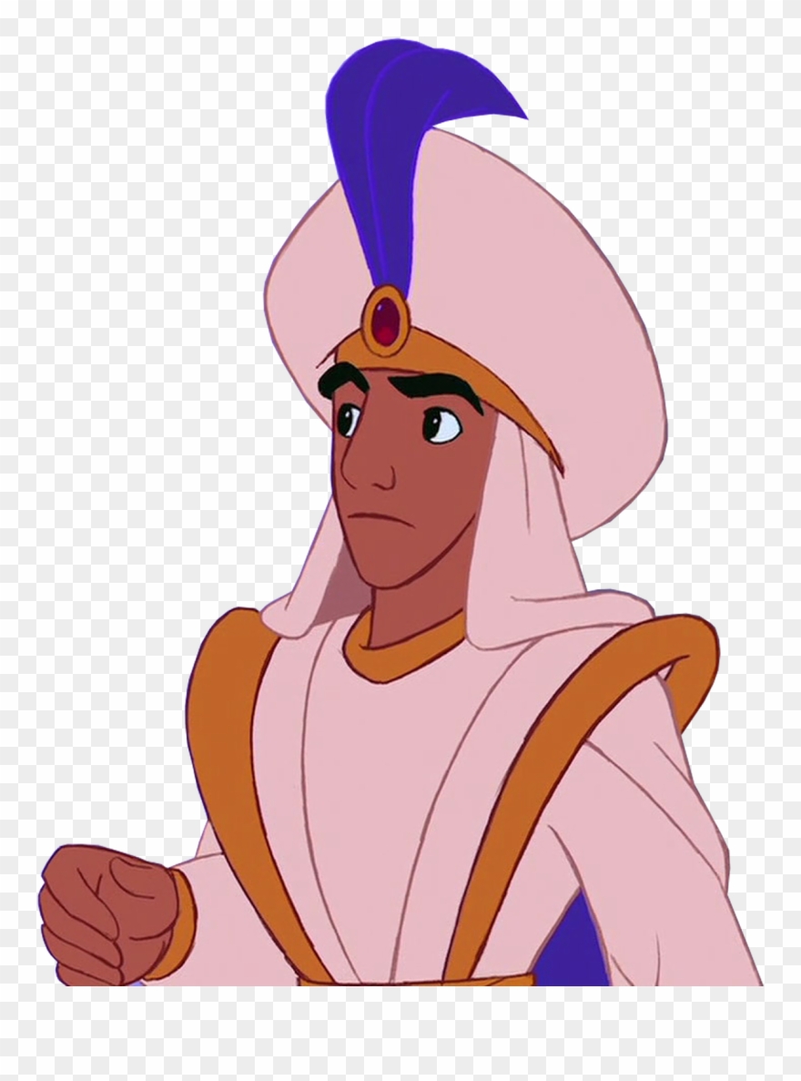 Cliparts Del Personaje Aladdín Vestido Con Sus Ropas - Aladdin - Png Download