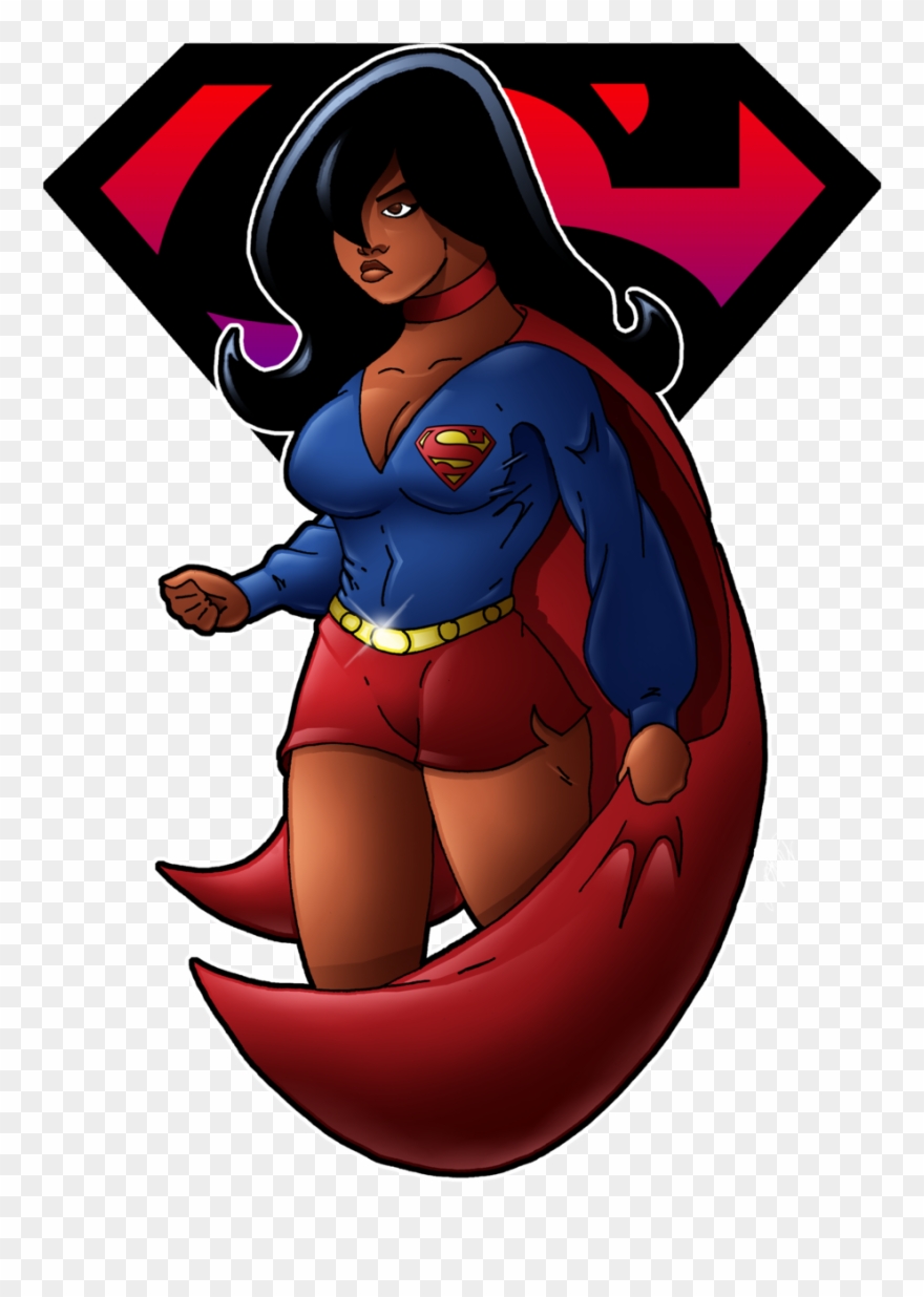 Codes For Insertion - Supergirl Black Skin Clipart