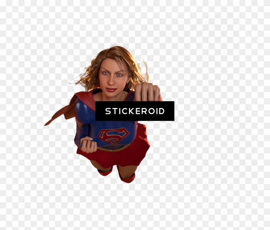 Supergirl - Superman Clipart