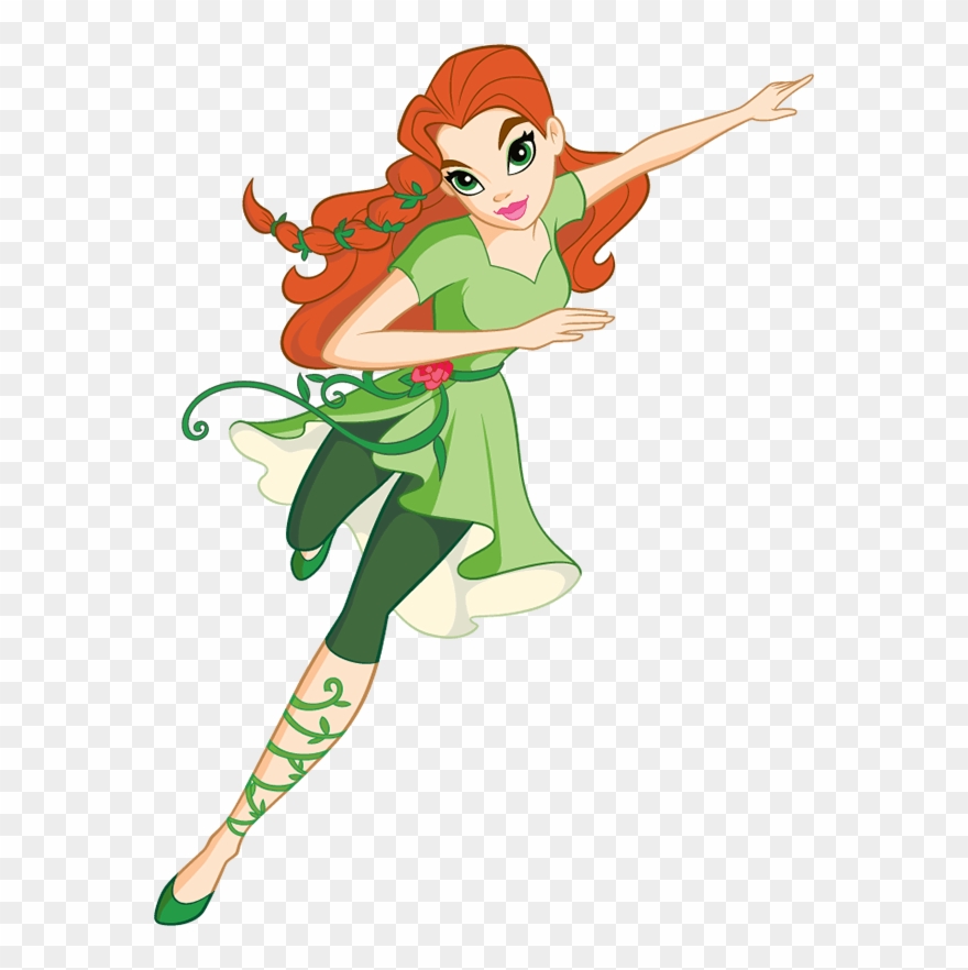 Poison Ivy Dc Super Hero Girls Fictional - Dc Superhero Girls Ivy Clipart