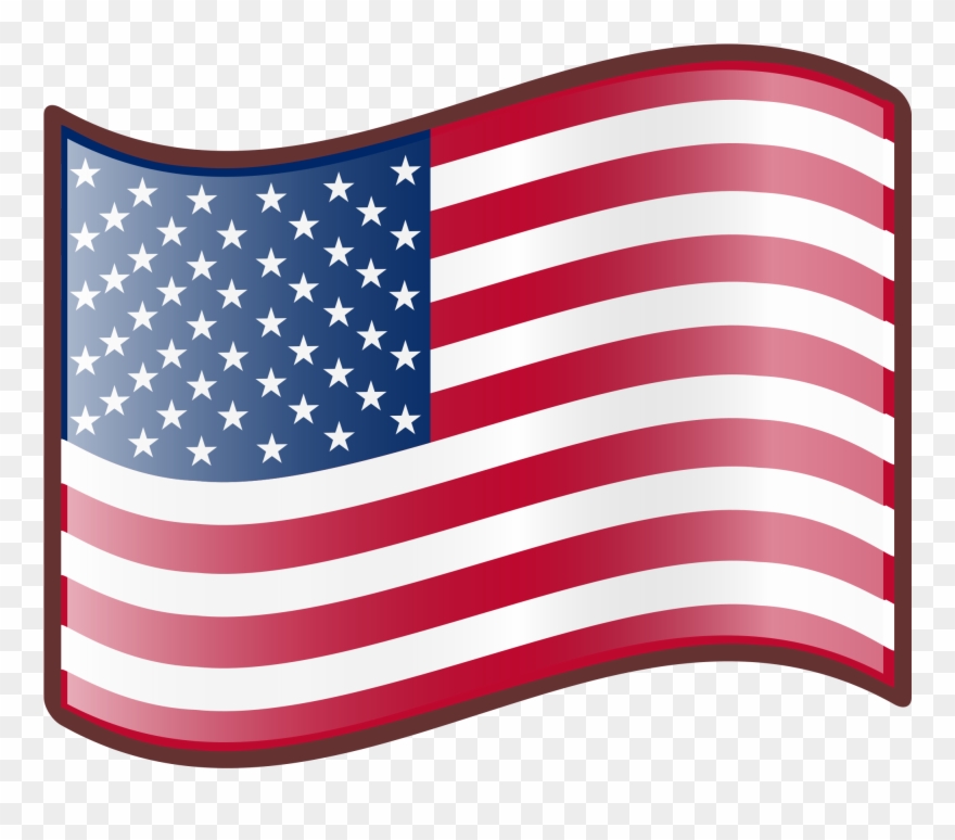 Open - Usa Flag Icon Clipart