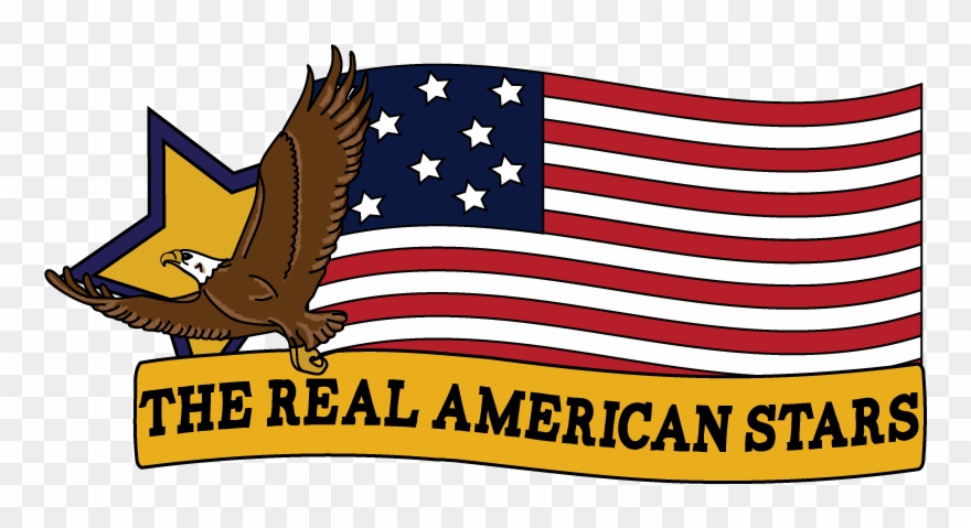 The Real American Stars - Love The First Amendment Clipart