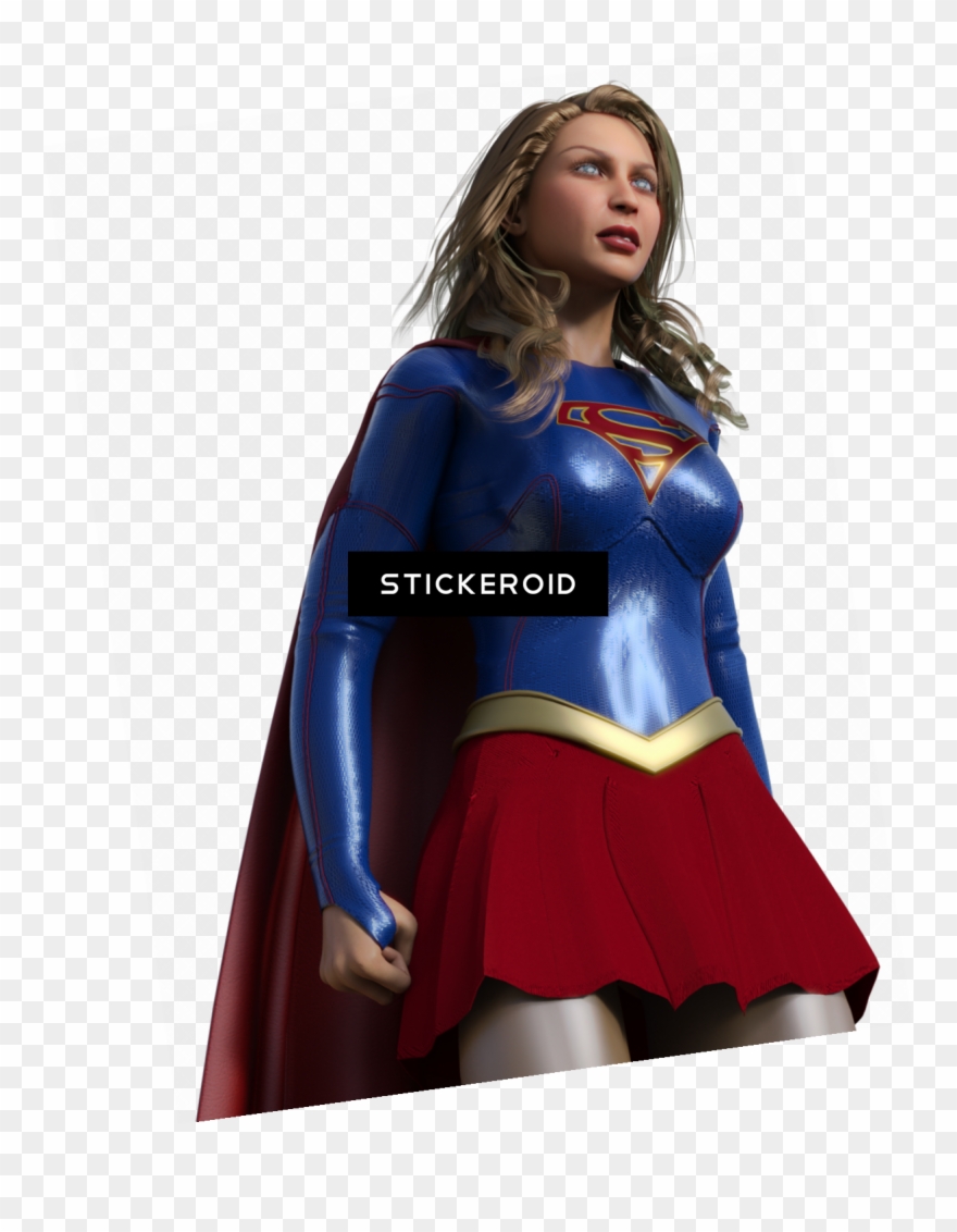 Supergirl - Supergirl Injustice 2 Clipart