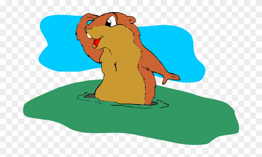 Cute Ground Hog Clipart - Clipart Groundhog - Png Download