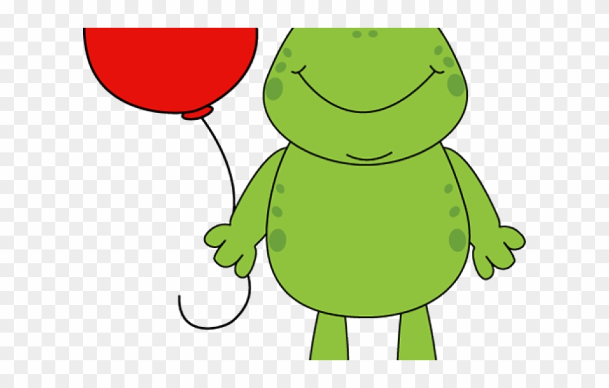 Green Frog Clipart Snail - Cartoon - Png Download