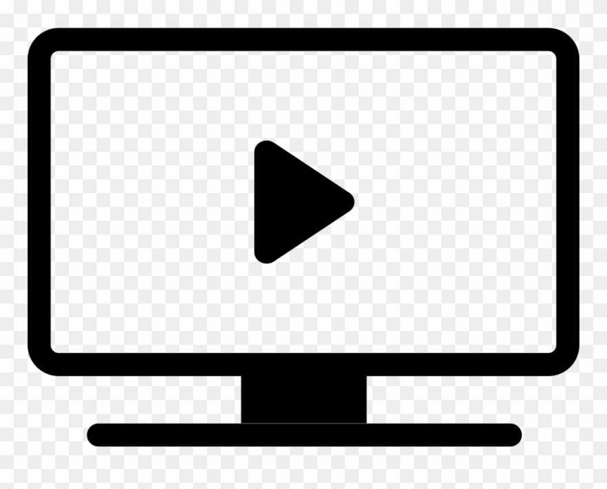 Png File - Simbolo De Vídeo Clipart